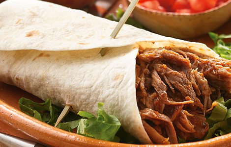 Pulled Pork Wrap